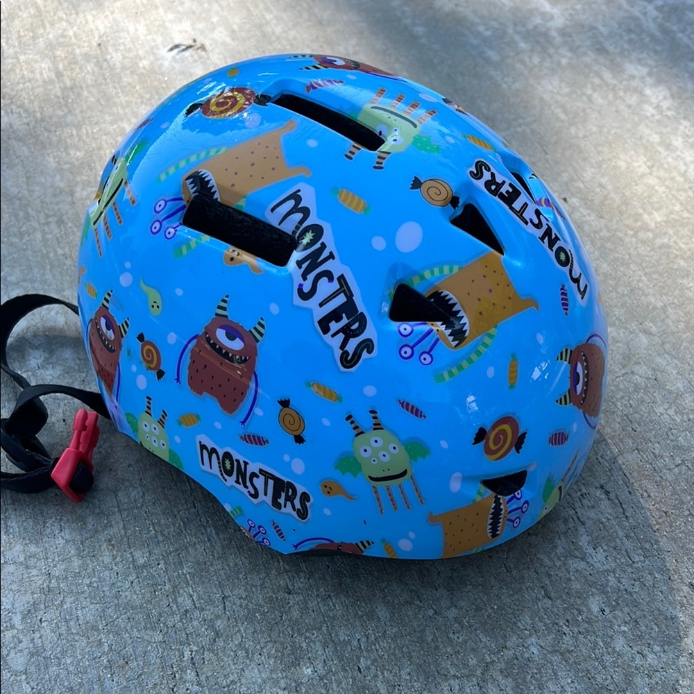 Baby Monsters Helmet - Bright Blue